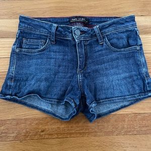 Fran Denim Medium Wash Jean Shorts